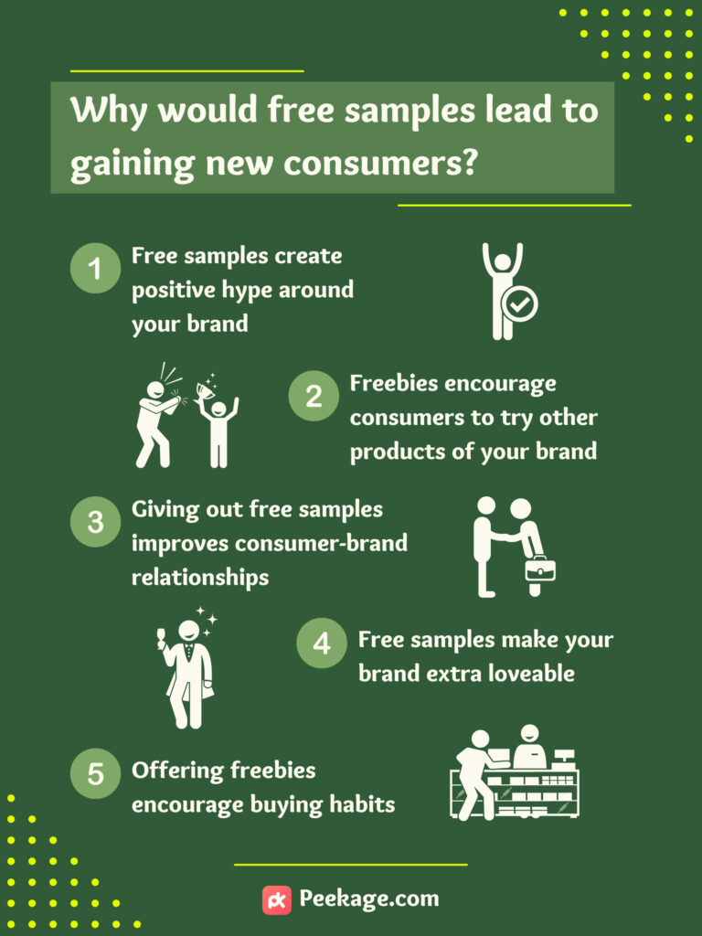 benefits of free samples